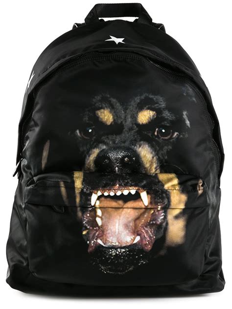 givenchy backpack dog